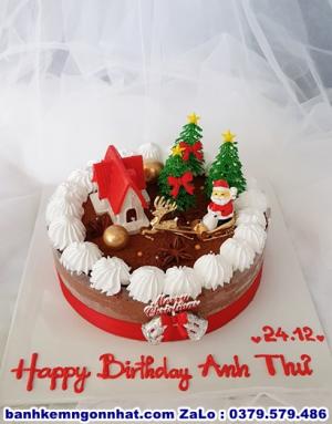 Bánh Kem Noel Giáng Sinh 01